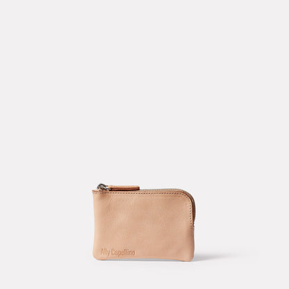 Bibi British Pasture Leather Purse in Natural