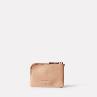 Bibi British Pasture Leather Purse in Natural