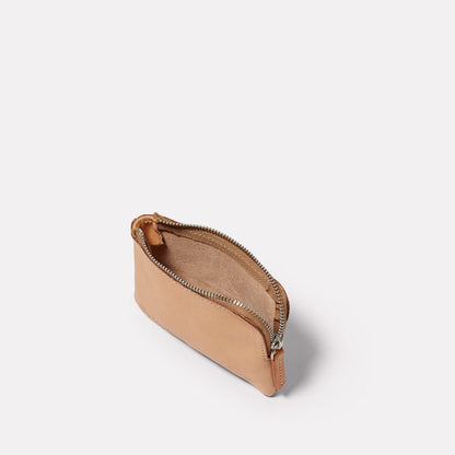 Bibi British Pasture Leather Purse in Natural