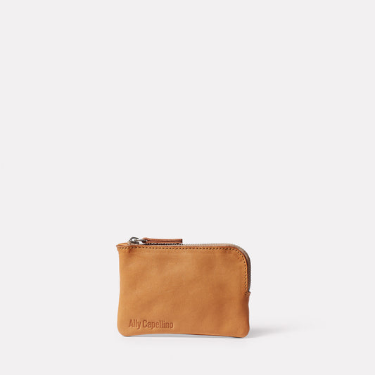 Bibi British Pasture Leather Purse in Tan