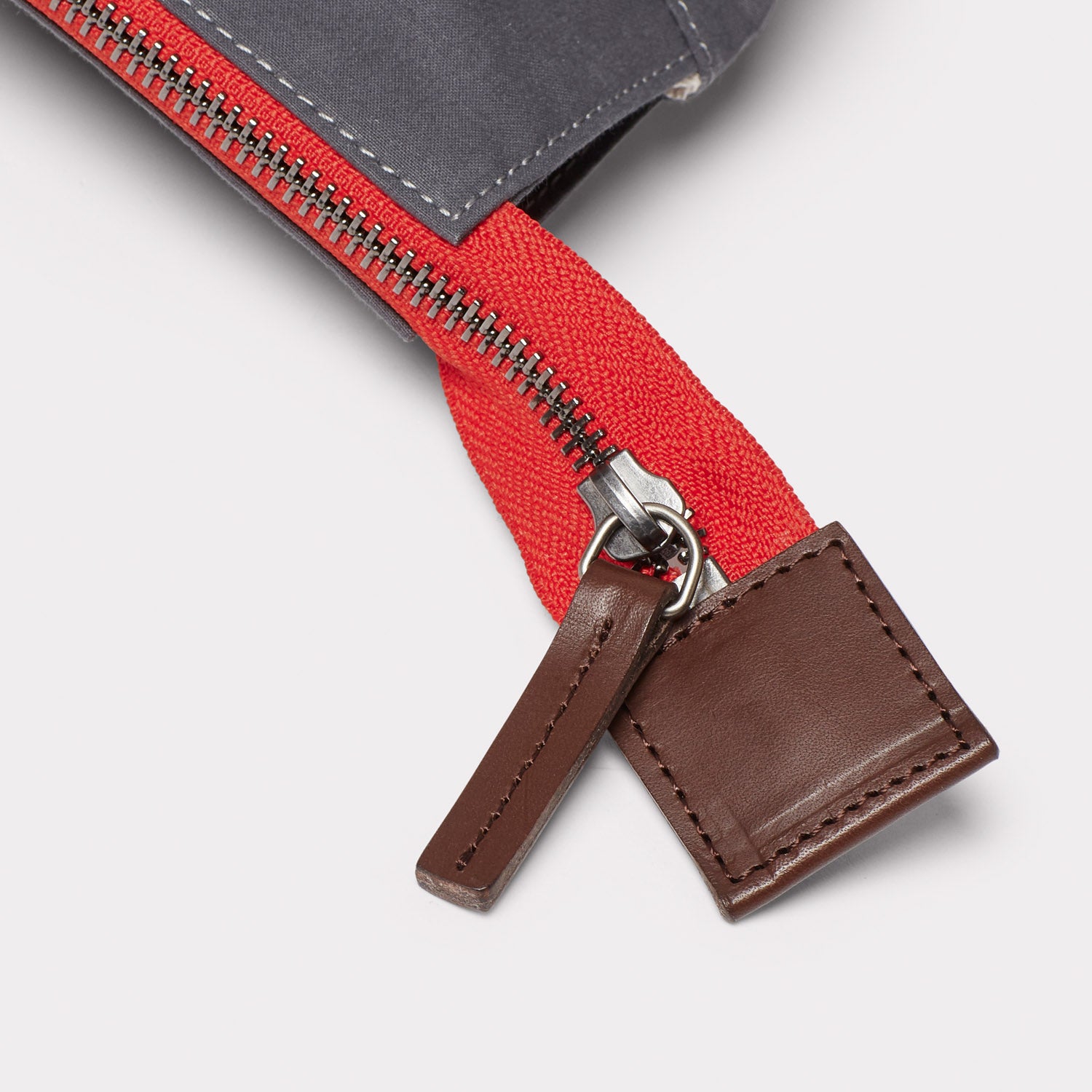 Frank Large Waxed Cotton Backpack in Tarmac