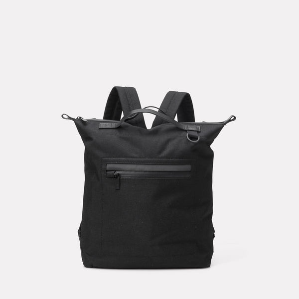 Mini Hoy Travel Cycle Recycled Rucksack in Black