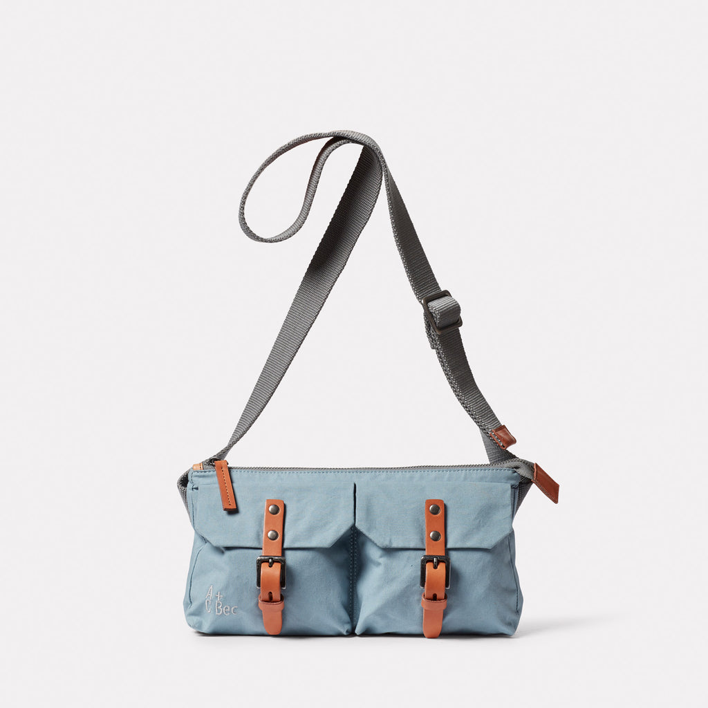 Styling by Bec x Ally Capellino Adam Crossbody Bag in Powder Blue