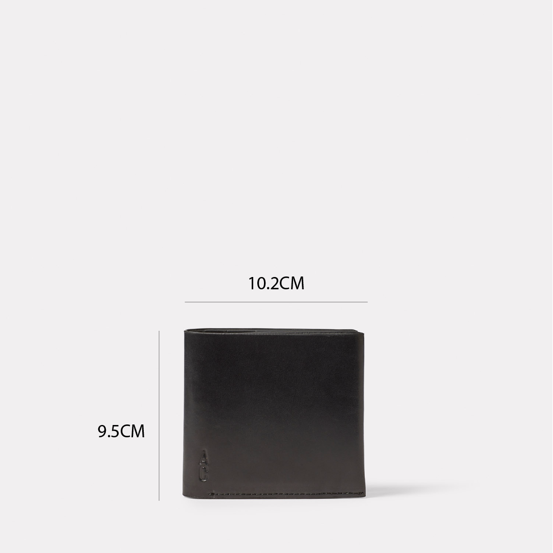 Oliver Leather Wallet in Black
