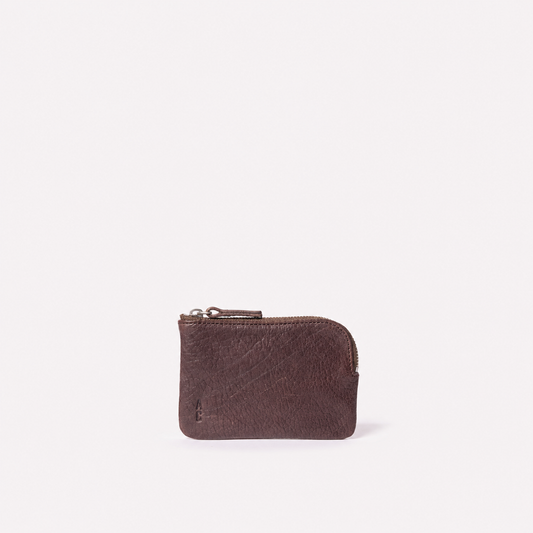Hocker Small Calvert Leather Purse in Bog