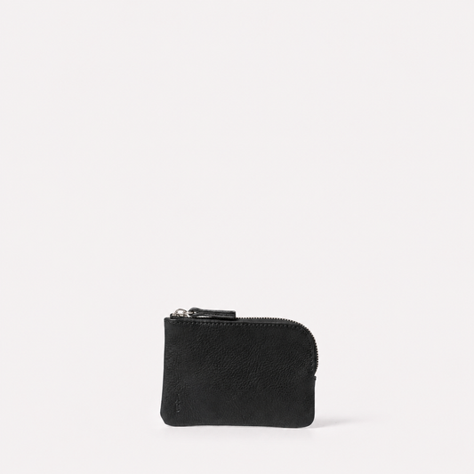 Hocker Small Leather Purse in Black