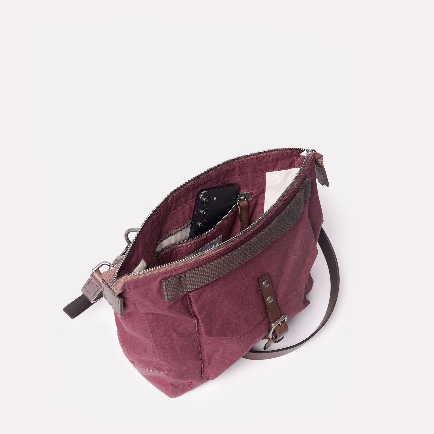 Francesca Crossbody Bag in Grape