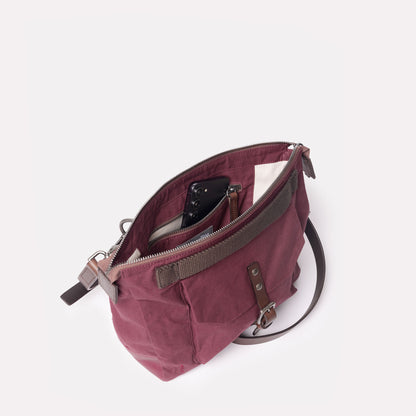 Francesca Crossbody Bag in Grape