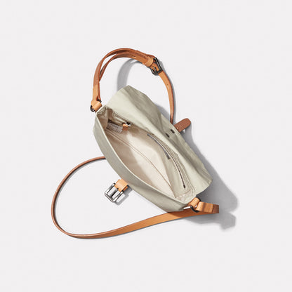 Friday WUW Waxed Cotton Crossbody Bag in Clay