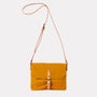 Friday WUW, Waxed Cotton crossbody bag in Cumin