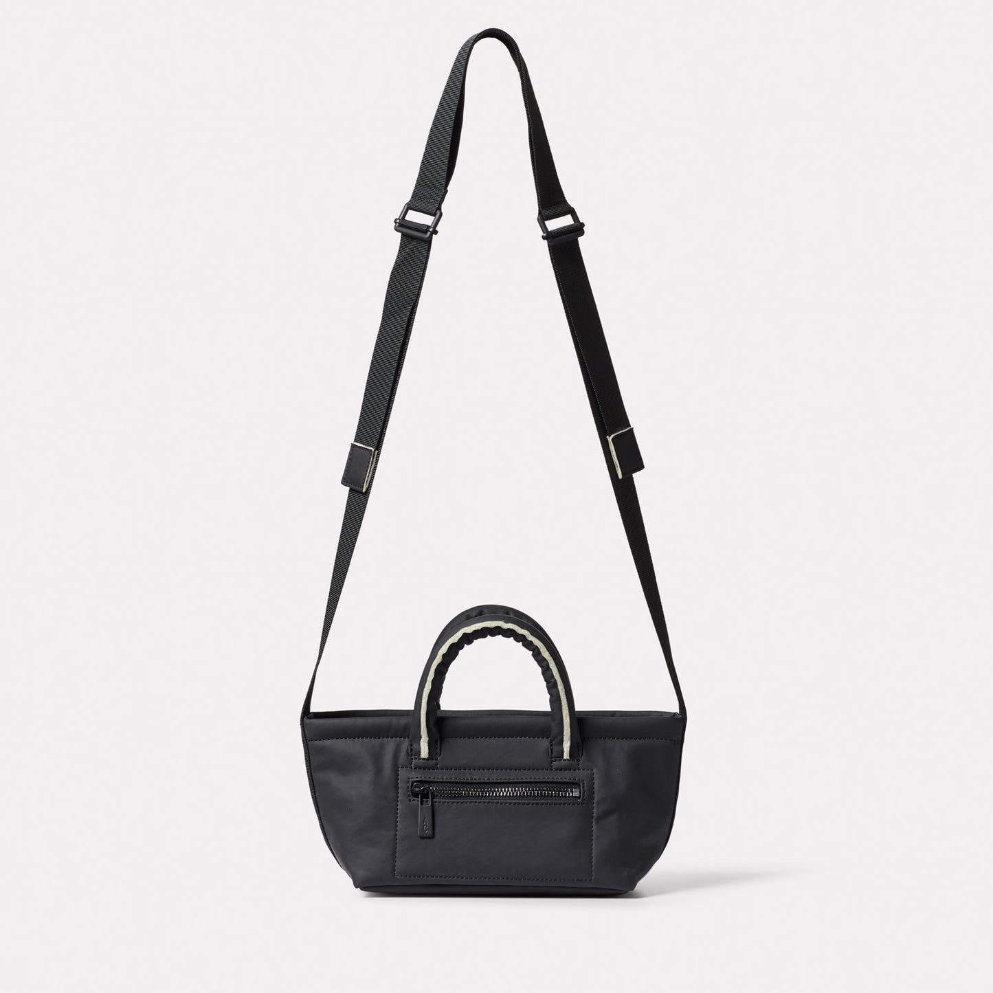 Hester Hemp Top Handle Crossbody Bag in Black