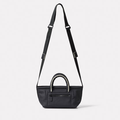 Hester Hemp Top Handle Crossbody Bag in Black