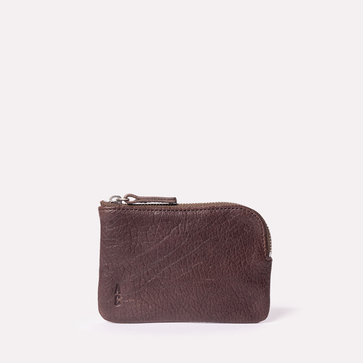 Hocker Medium Calvert Leather Purse in Bog