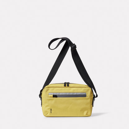 Hotspur Travel Cycle Recycled Crossbody Bag in Lemon