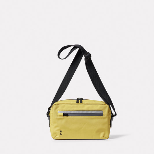 Hotspur Travel Cycle Recycled Crossbody Bag in Lemon