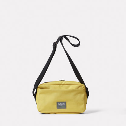 Hotspur Travel Cycle Recycled Crossbody Bag in Lemon