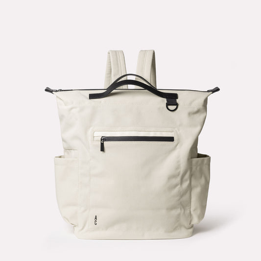 Hoy Travel Cycle Recycled Backpack in Rice