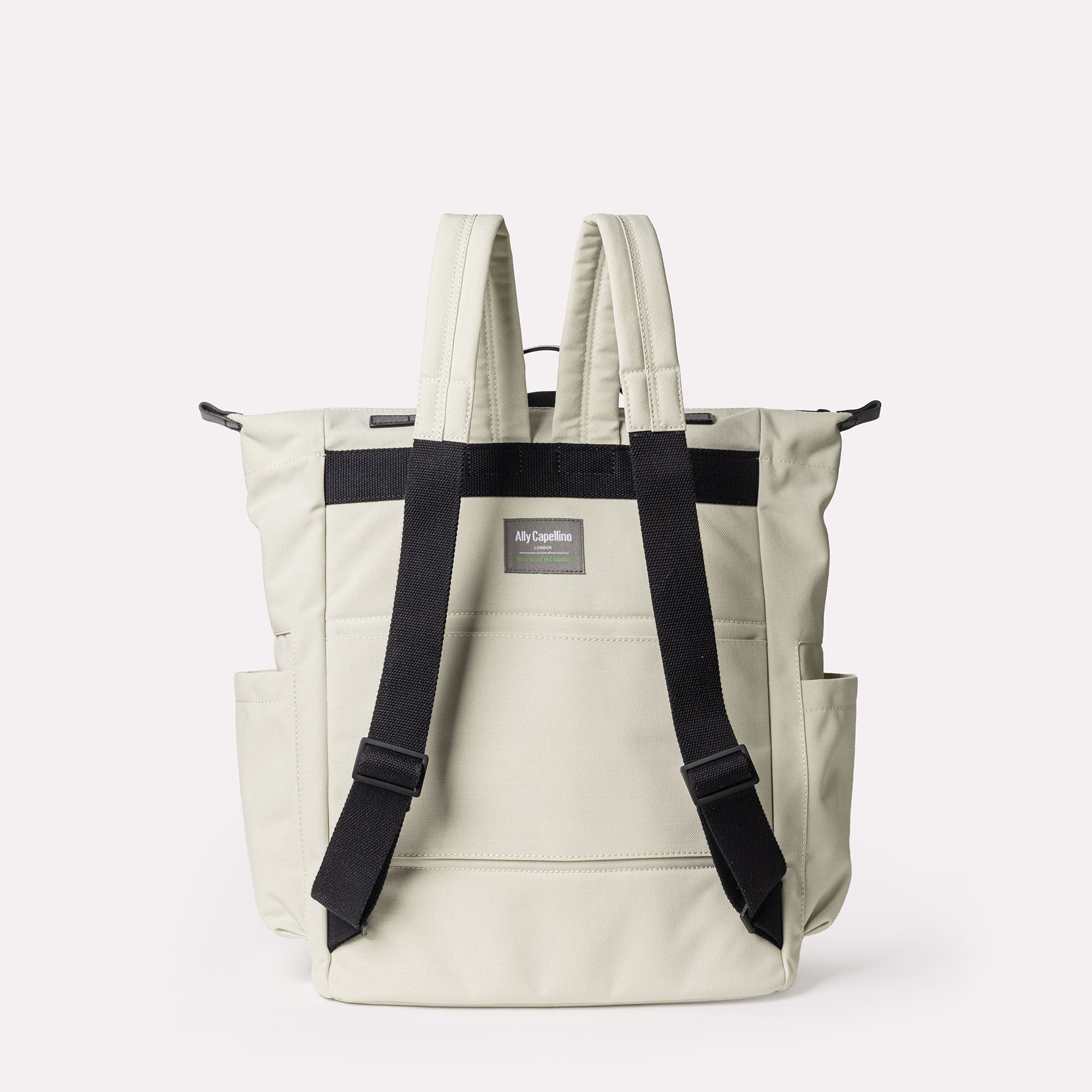 Hoy Travel Cycle Recycled Backpack in Rice