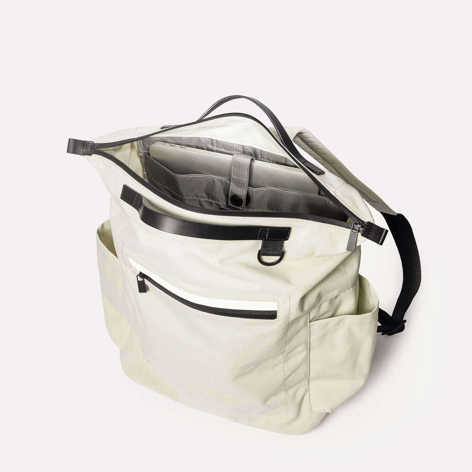 Hoy Travel Cycle Recycled Backpack in Rice
