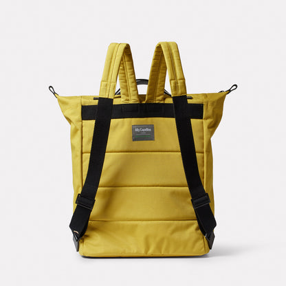 Hoy Travel Cycle Recycled Backpack in Lemon