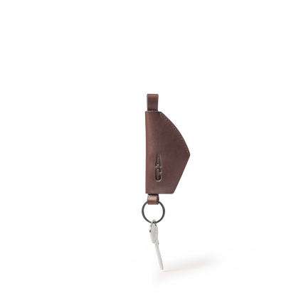 Kenneth Leather Key Holder in Bog