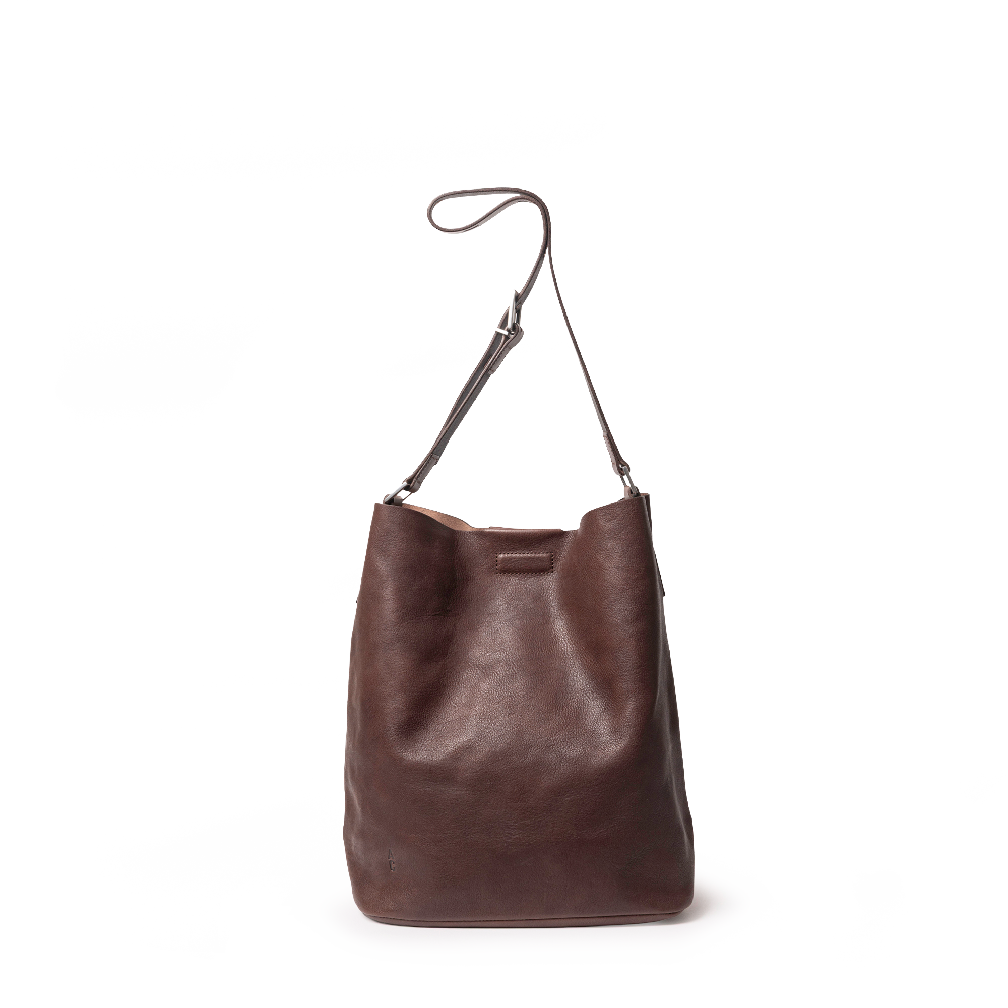 Lloyd Small Calvert Leather Bucket Bag in Bog