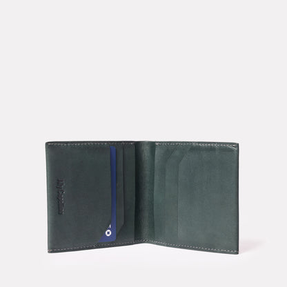 Oliver Leather Wallet in Ivy