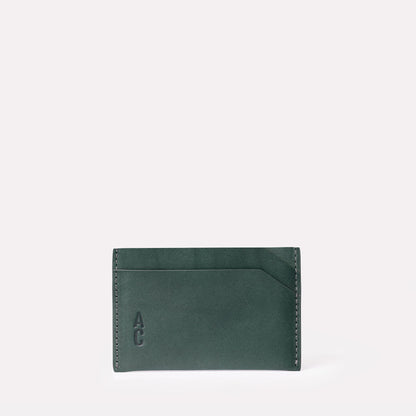 Pete Leather Card Holder in Ivy