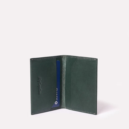 Petra Leather Bifold Cardholder in Ivy