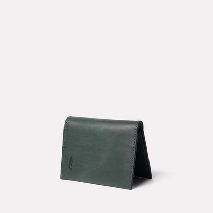 Riley Leather Coin Card Purse in Ivy