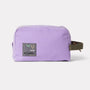 Simon Waste You Want Waxed Cotton Washbag in Lilac