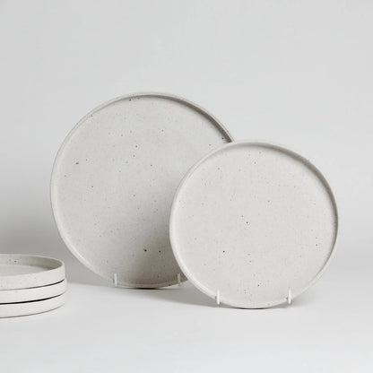 ReCinder Side Plate | made from 100% fired scrap from the ceramic industry