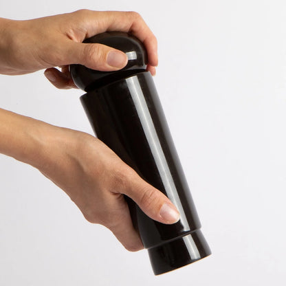 Small Salt Grinder or Pepper Mill in Black | made from non-toxic natural materials