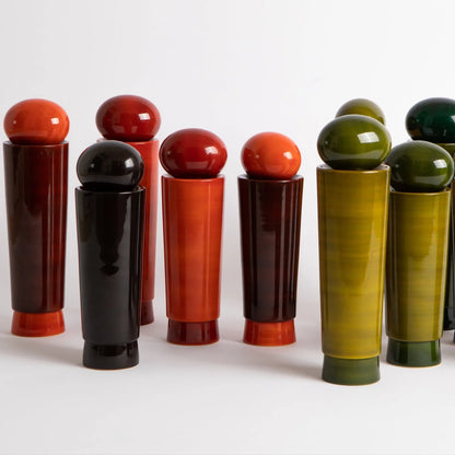 Small Salt Grinder or Pepper Mill in Black | made from non-toxic natural materials