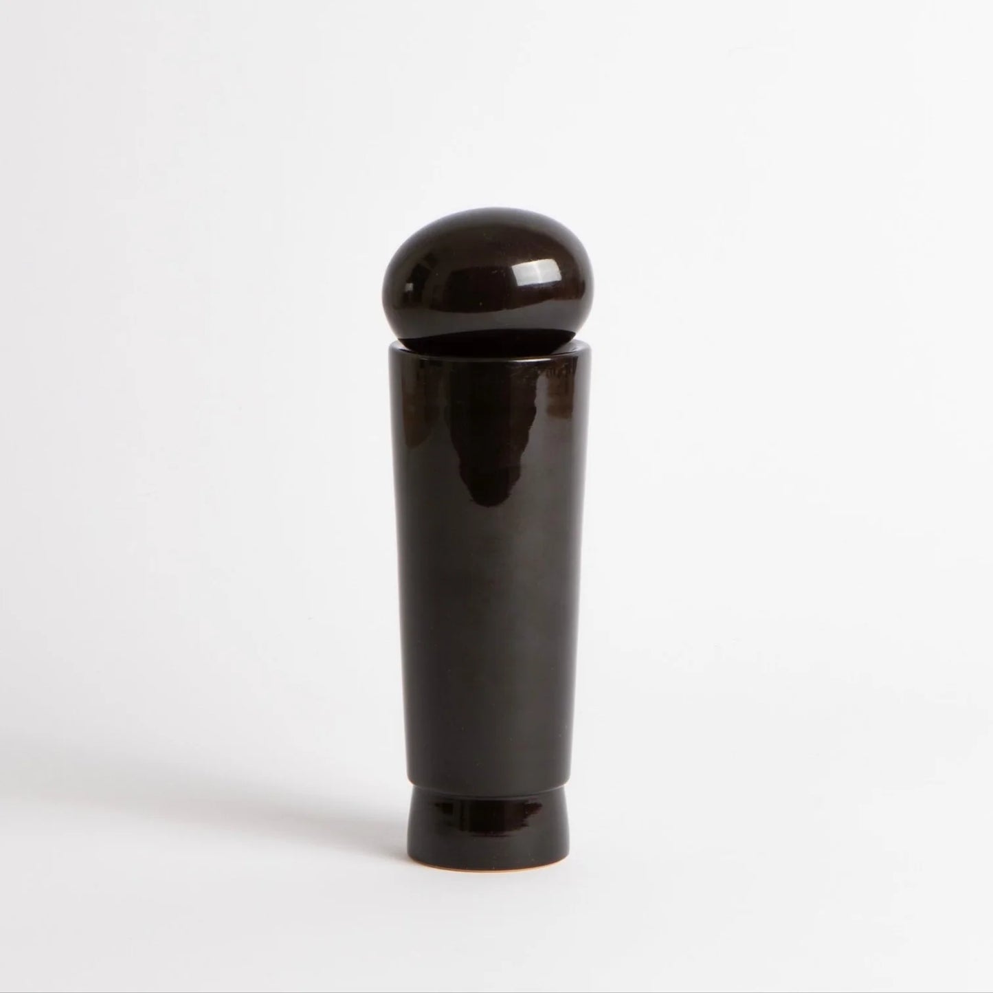 Small Salt Grinder or Pepper Mill in Black | made from non-toxic natural materials