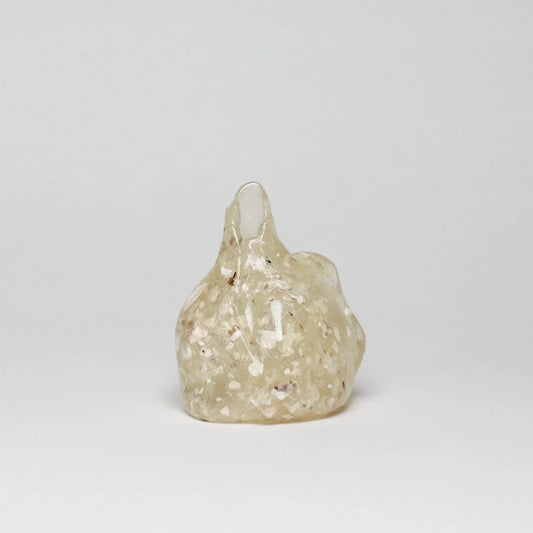 Small Couteaux Seashell Vase | made from seashells and corn starch