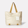 ss19, womens, tote, leather tote, beige leather tote, stone leather,