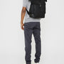 Fin Waxed Cotton Rucksack in Brick-TALL RUCKSACK-Ally Capellino-Ally Capellino