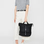 Frances Waxed Cotton Rucksack in Olive-SML RUCKSACK-Ally Capellino-Ally Capellino