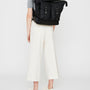 Frank Large Waxed Cotton Rucksack in Cumin-RUCKSACK-Ally Capellino-Ally Capellino