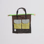 Hank Packable Zip Top Tote/Backpack in Brown