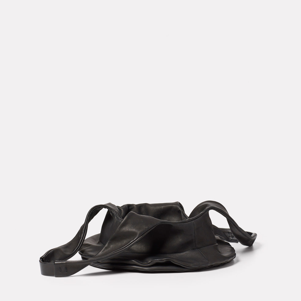 Arnold Leather Shoulder Bag in Black