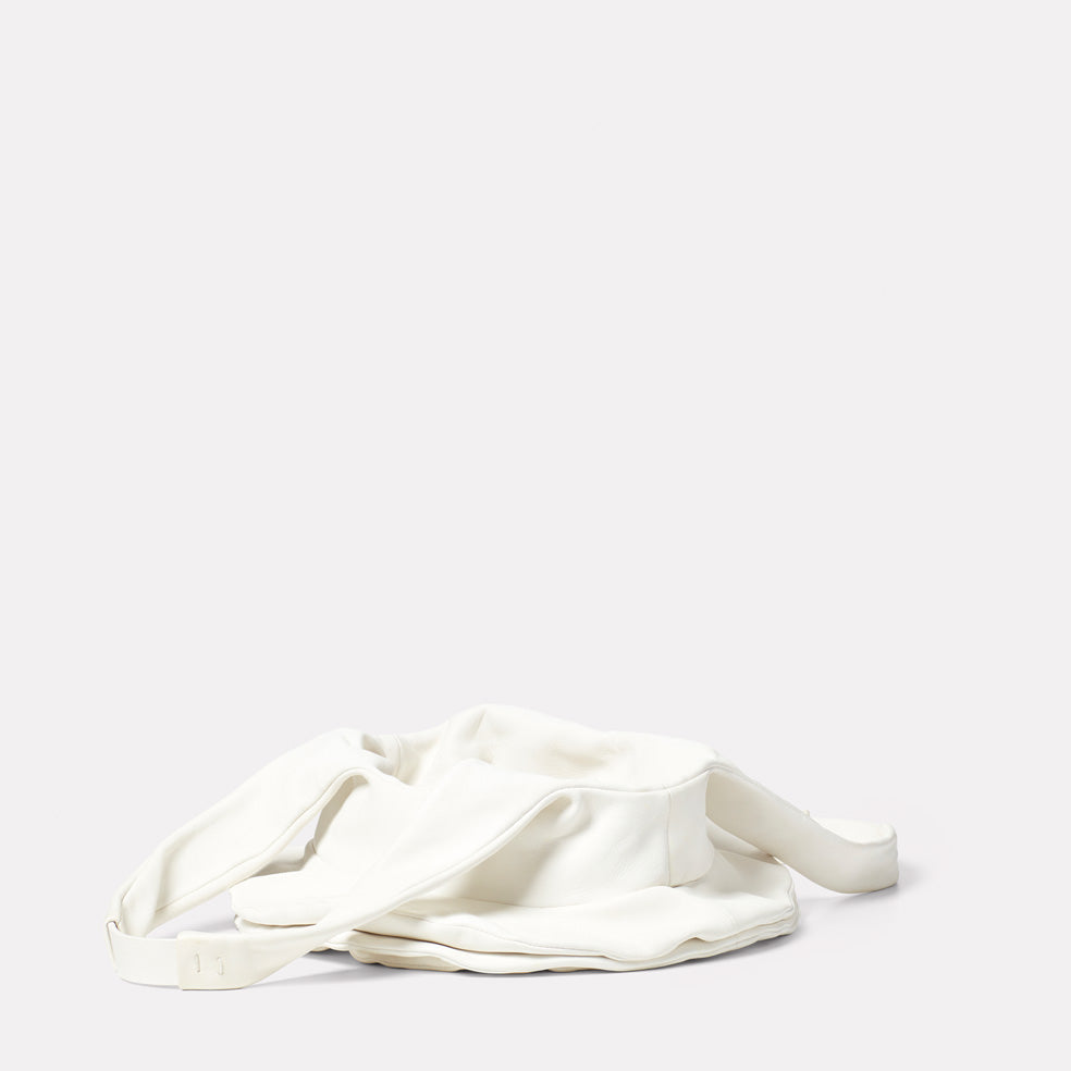 Arnold Leather Shoulder Bag in White