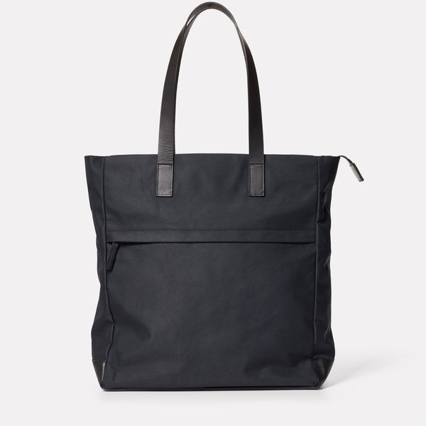 Brad Granular City Tote in Midnight-TOTE-Ally Capellino-cotton and nylon-blue-navy-midnight-travel bag