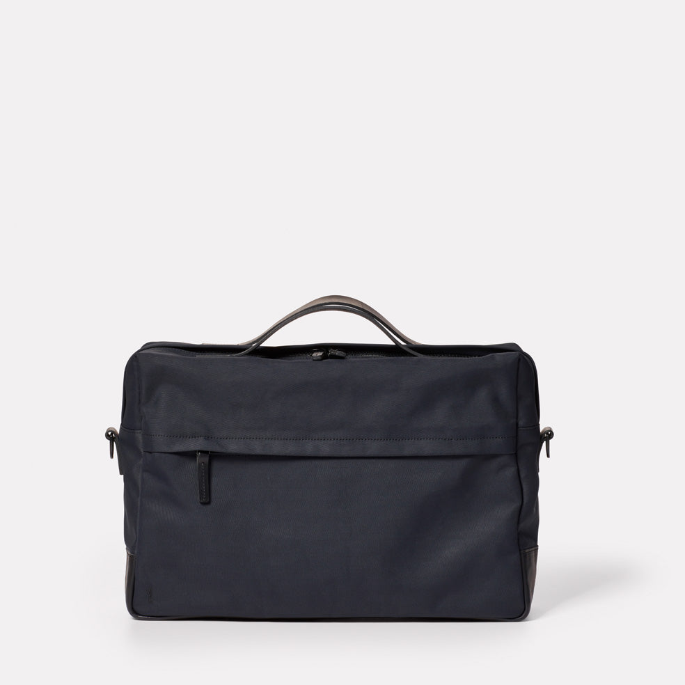 Brian Granular City Briefcase in Midnight