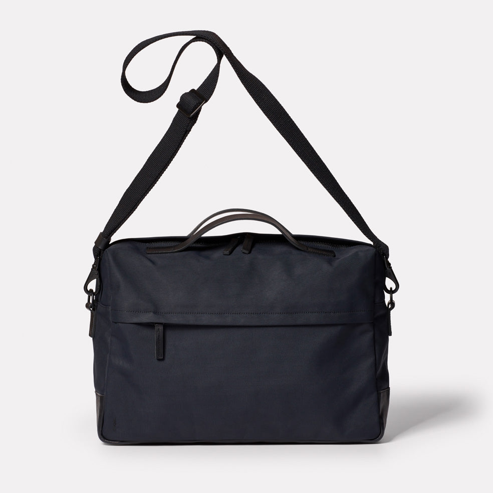 Brian Granular City Briefcase in Midnight