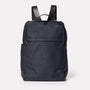 Brick Granular City Backpack in Midnight-RUCKSACK-Ally Capellino-cotton and nylon-blue-navy-midnight-travel bag