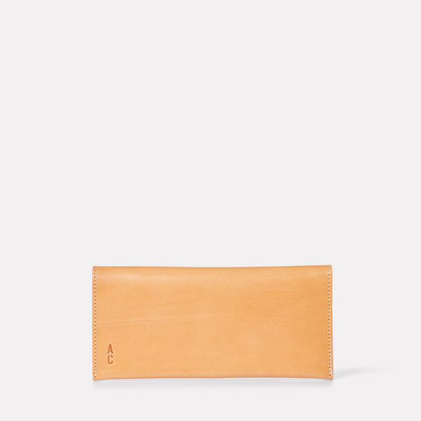 Evie Long Leather Purse in Tan-PURSE-Ally Capellino-Ally Capellino