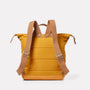 Frances Waxed Cotton Rucksack in Cumin-SML RUCKSACK-Ally Capellino-Ally Capellino