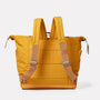 Frank Large Waxed Cotton Rucksack in Cumin-RUCKSACK-Ally Capellino-Ally Capellino